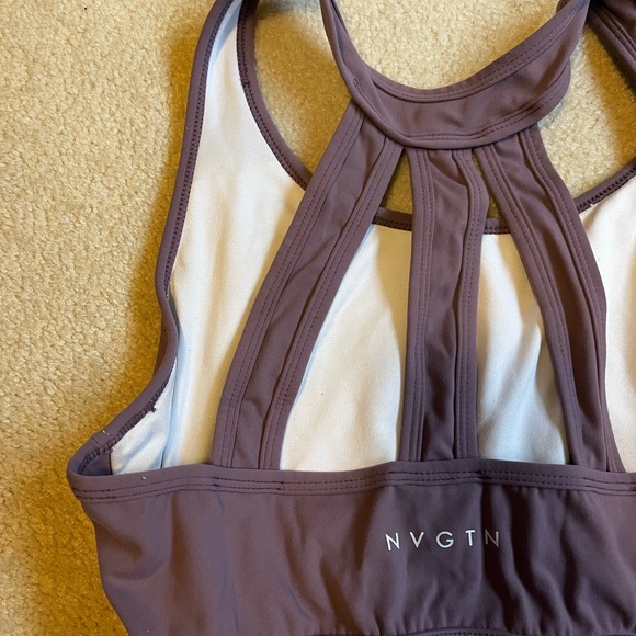NVGTN women’s mauve purple trio bra. Size medium. Hardly worn, great condition. - Picture 5 of 5